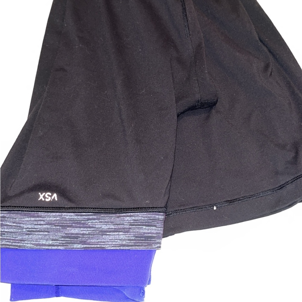 Black and Purple VXS Leggings